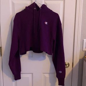 Purple Champion Hoodie